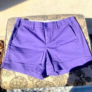 Paper boy Purple Chino shorts